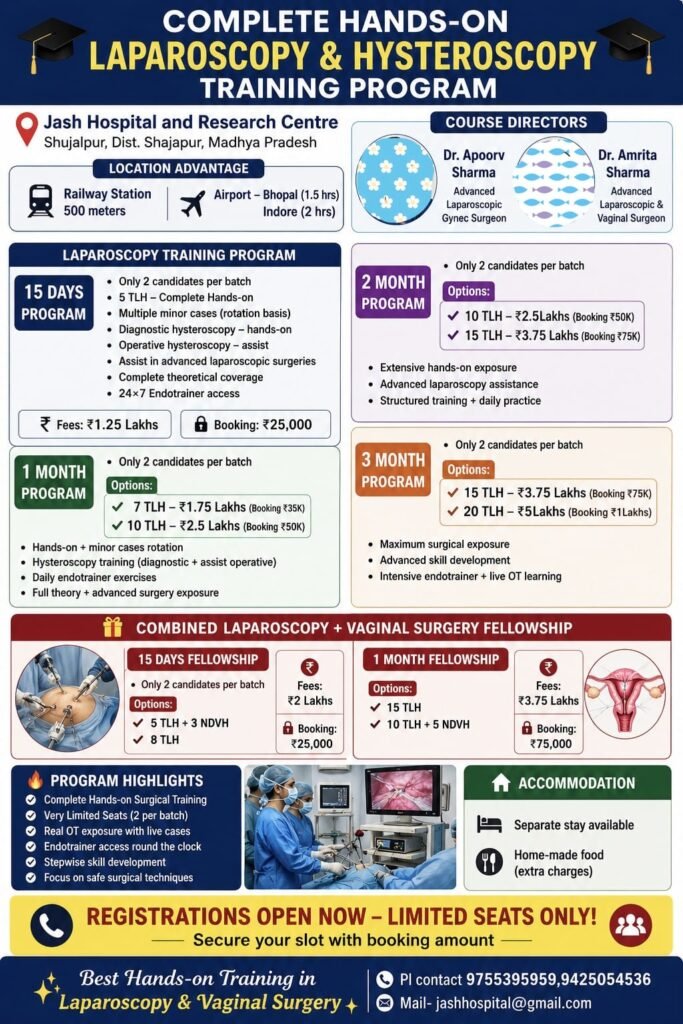 Laparoscopy & Hysteroscopy Hands on Training